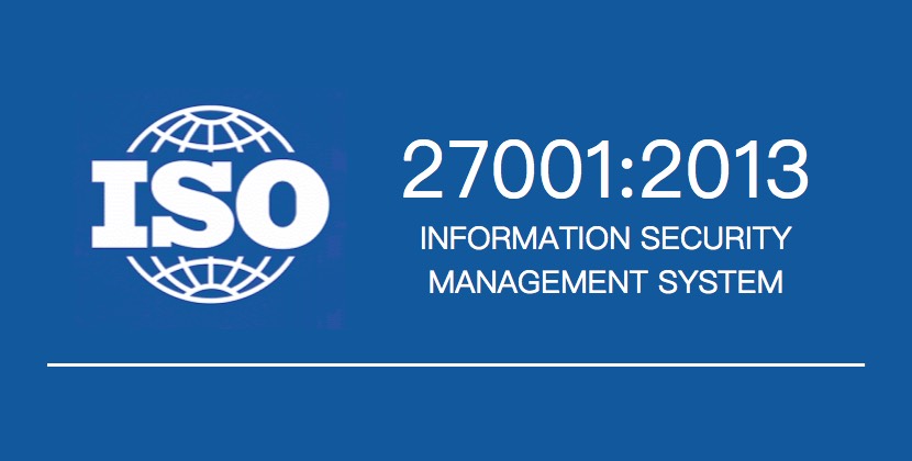 ISO 27001 certification badge